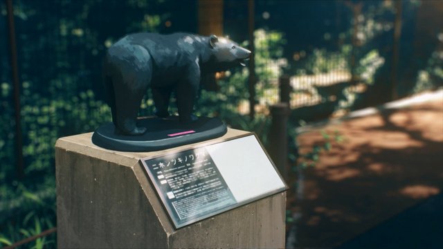Bear enclosure in ED